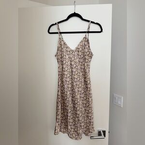 Vici Cream Ruffled Tiered Midi Dress
